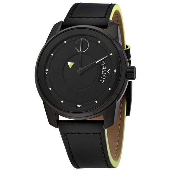 NWT Movado Fashion Men's Quartz Steel Authentic Watch - Picture 1 of 3